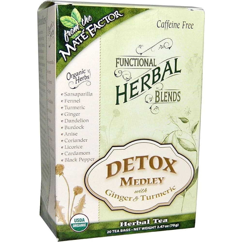 The Mate Factor – Detox Medley with Turmeric, 2.47 oz