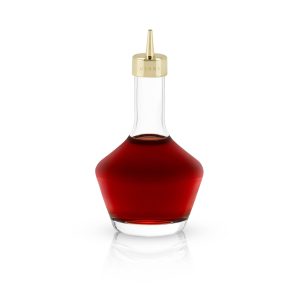 Viski – Belmont™ Bitters Bottle w/ Gold Dasher Top