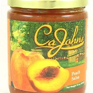 Cajohn’s Peach Salsa, 16oz.
