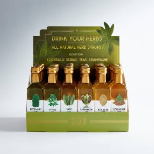Floral Elixir Co. | Drink Your Herbs! Herb Elixir Individual Syrups