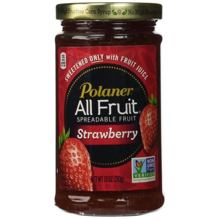 Polaner – Fruit Spread Strawberry, 10 Oz | Pack of 12
