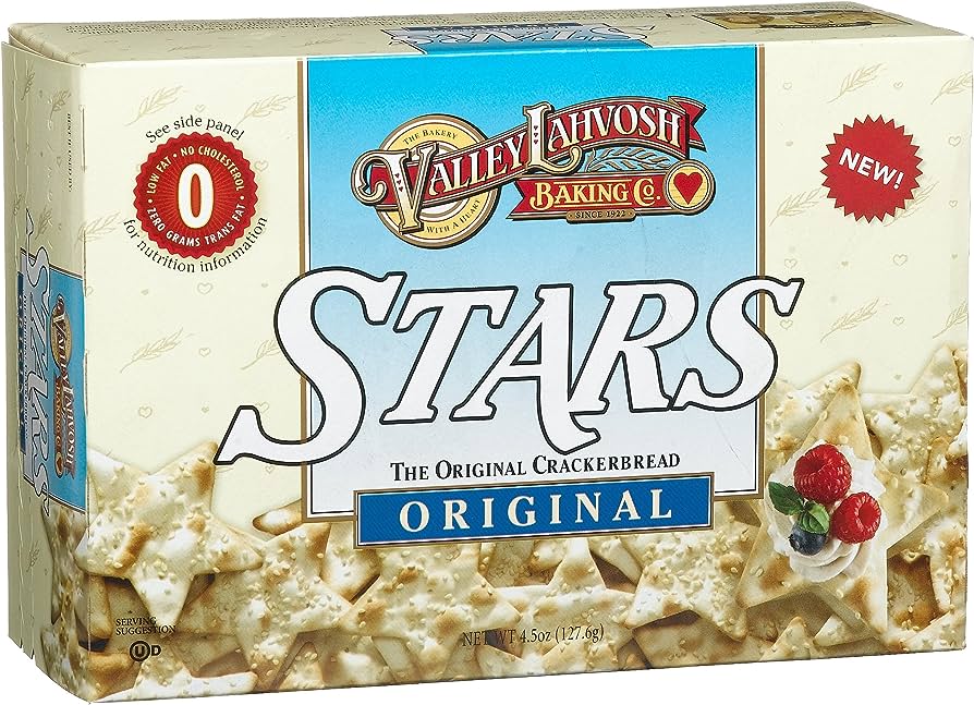 Valley Lahvosh – Cracker Star Original, 4.5 oz | Pack of 12