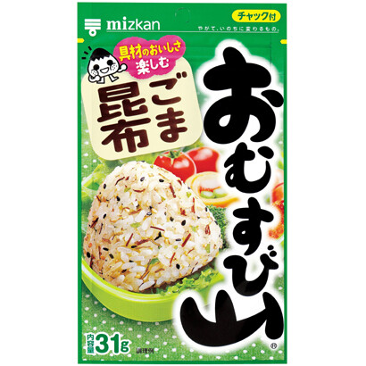 Mizkan “Omusubiyama, Goma Kombu”, Sesame & Kombu, 31g