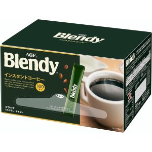 AGF Blendy Stick Black Coffee 100 Pieces Water Soluble Instant Made in JAPAN – Tokyo Sakura Mall