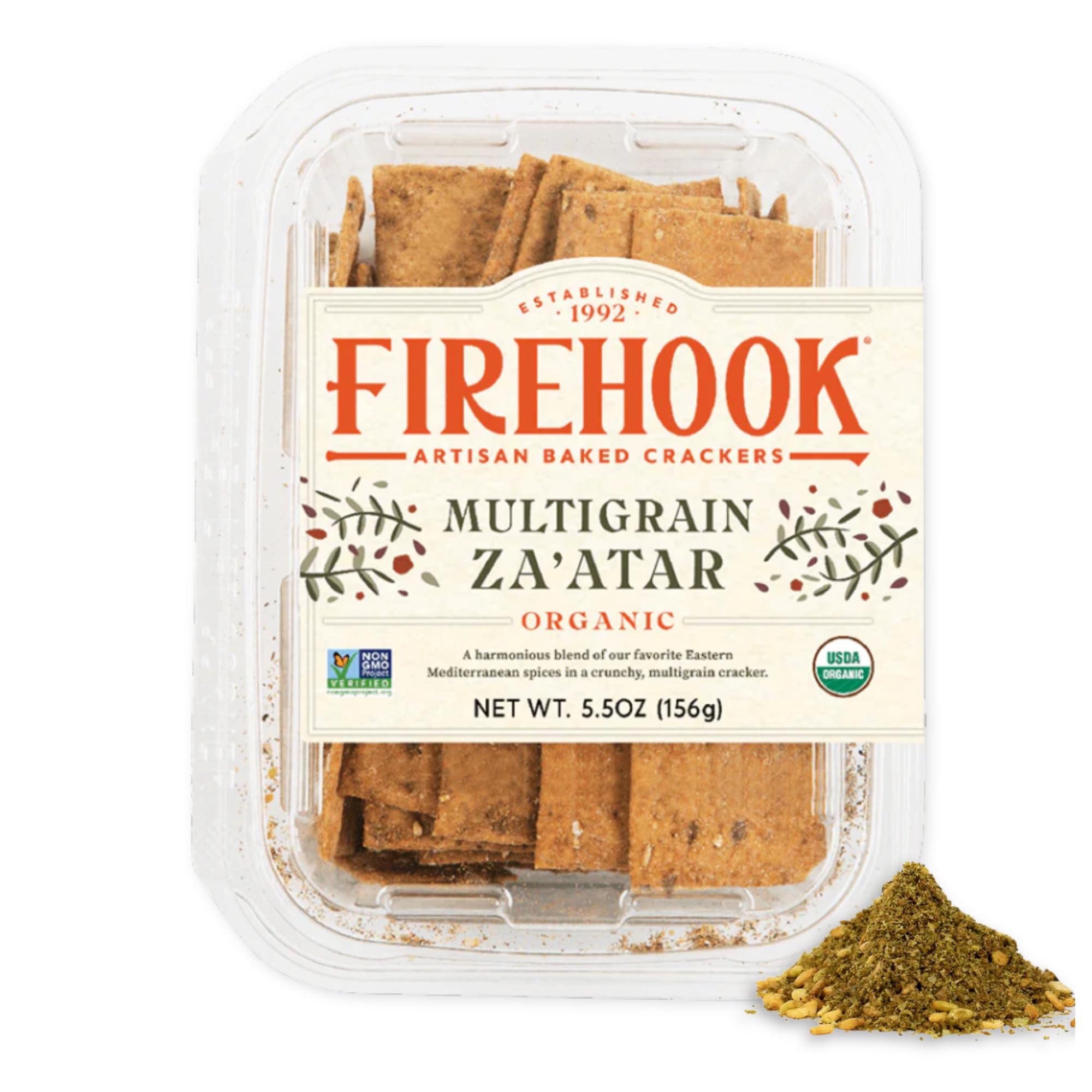 Firehook Multigrain Za’atar Crackers