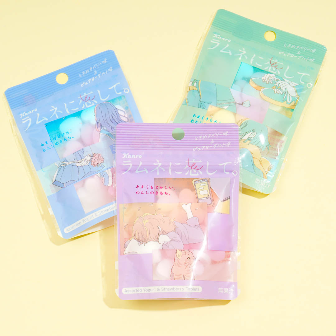 Kanro In Love With Ramune Candy – Berry & Yogurt