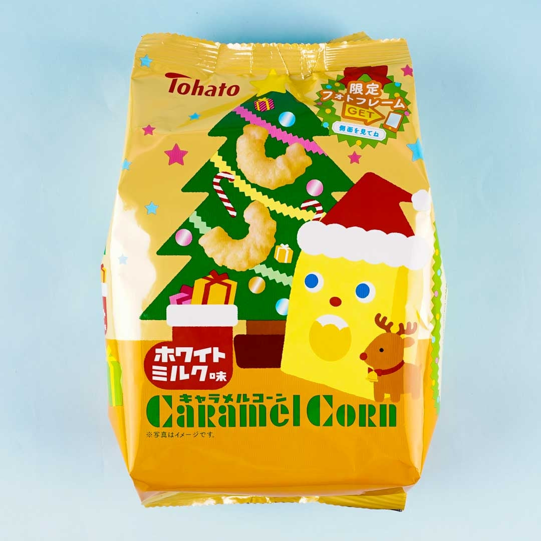 Tohato Christmas Caramel Corn – White Milk
