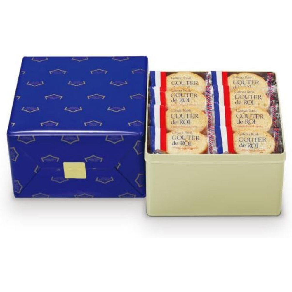 Gateau Rusk Gouter de Roi 40 Bags by HARADA – Japan Exclusive – Made in JAPAN – Tokyo Sakura Mall