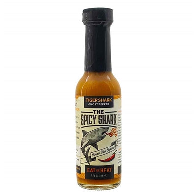 Hot Sauce Spicy Shark Tiger Shark Ghost Pepper Heat 7