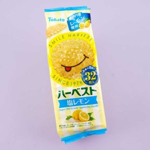 Tohato Smile Harvest Super Thin Biscuit Bag – Salty Lemon
