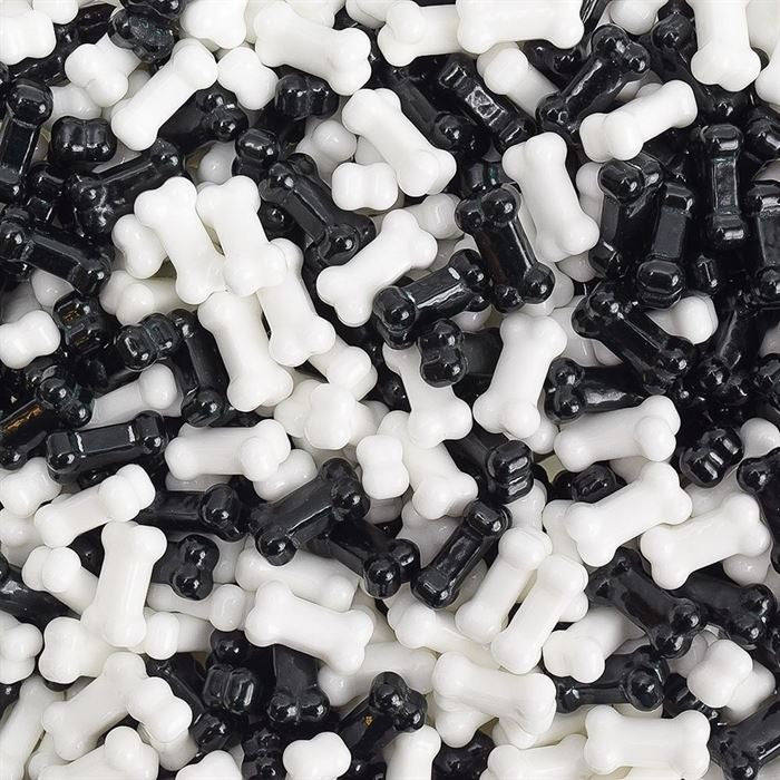 Black & White Candy Bones