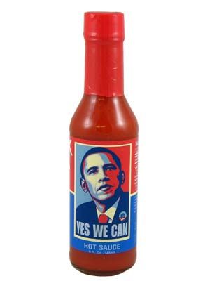 Obama Yes We Can Hot Sauce, 5oz.