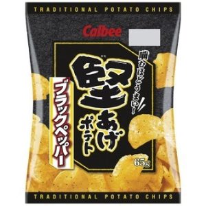 Calbee “Kataage Potato, Black Pepper Flavor”, 65g