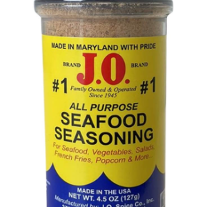 J.O. Seasoning- No. 1 All Purpose Seafood Seasoning 4.5oz