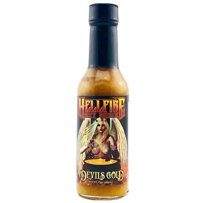 Hot Sauce HellFire Devil’s Gold Heat 10