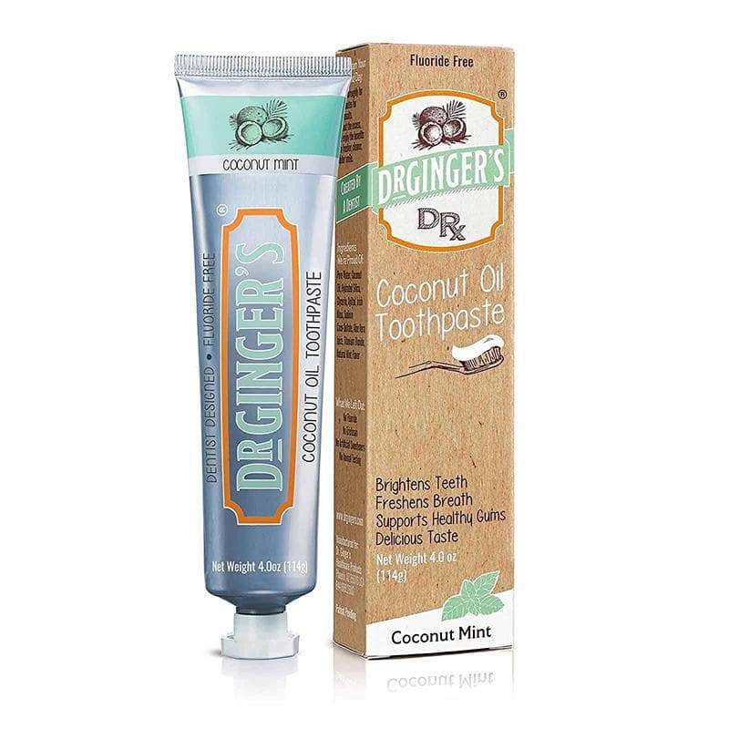 Dr. Gingers Healthcare Pro – Coconut Oil Toothpaste, 4oz