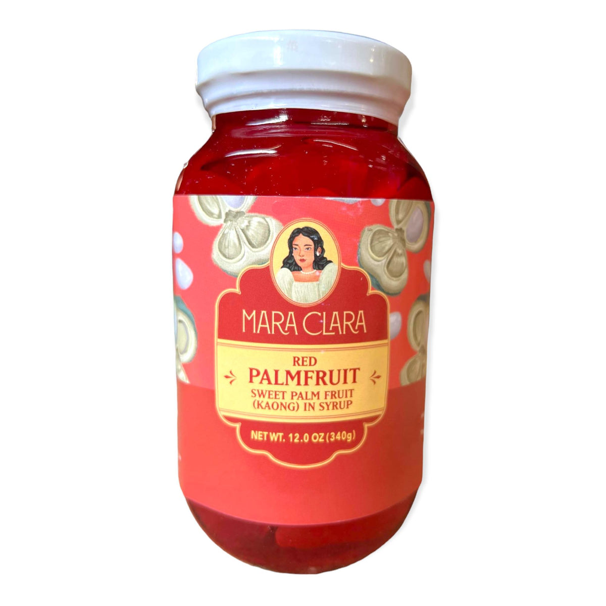 Mara Clara – Kaong – Sweet Palm Fruit (Red) – 12 OZ