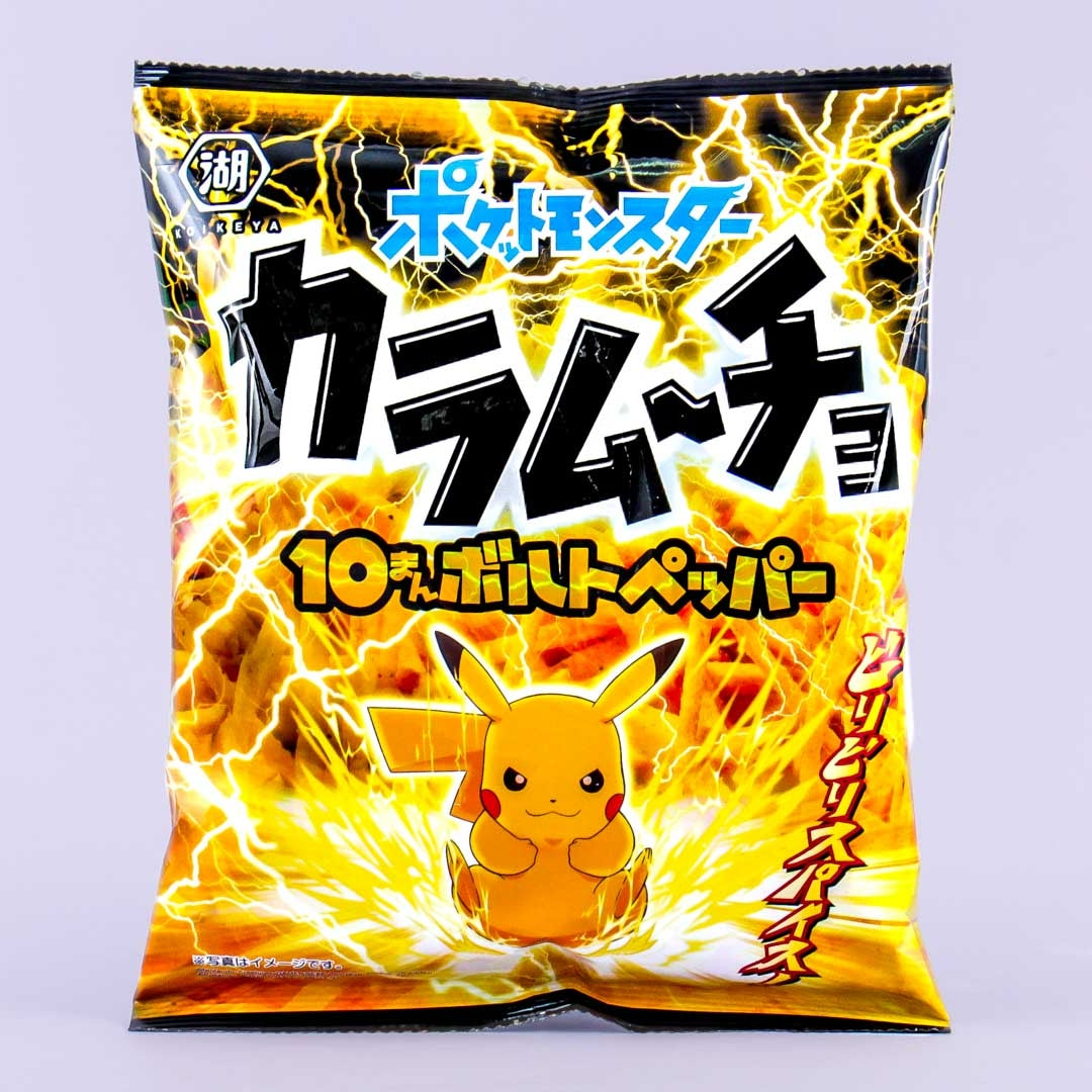 Pokémon Karamucho Potato Chips – Spicy Pepper