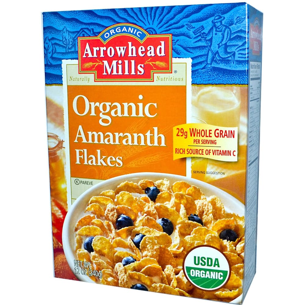Arrowhead Mills – Organic Amaranth Flakes Cereal, 12oz