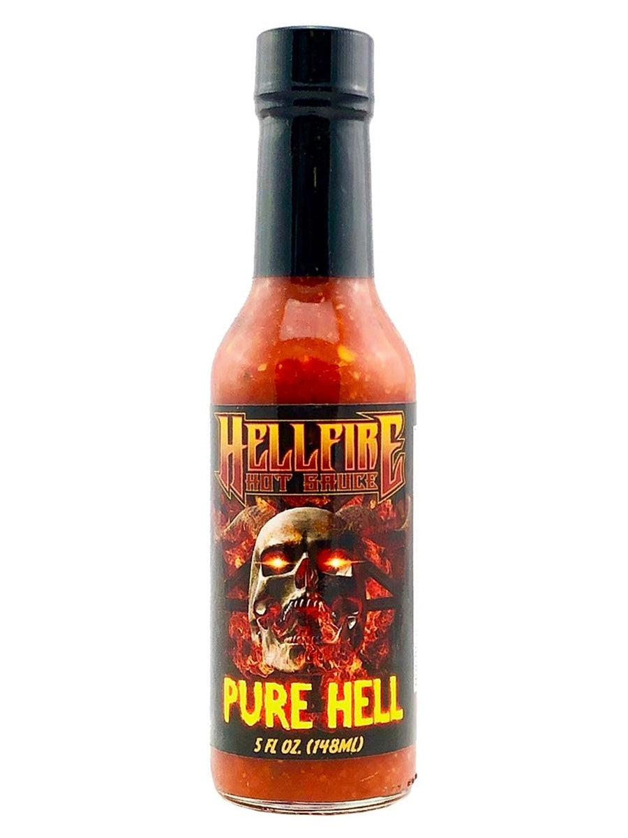 Hot Sauce HellFire Pure Hell 5 oz Heat 10