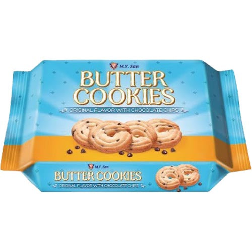M.Y. San – Butter Cookies – Original Flavor with Chocolate Chip – 200 G