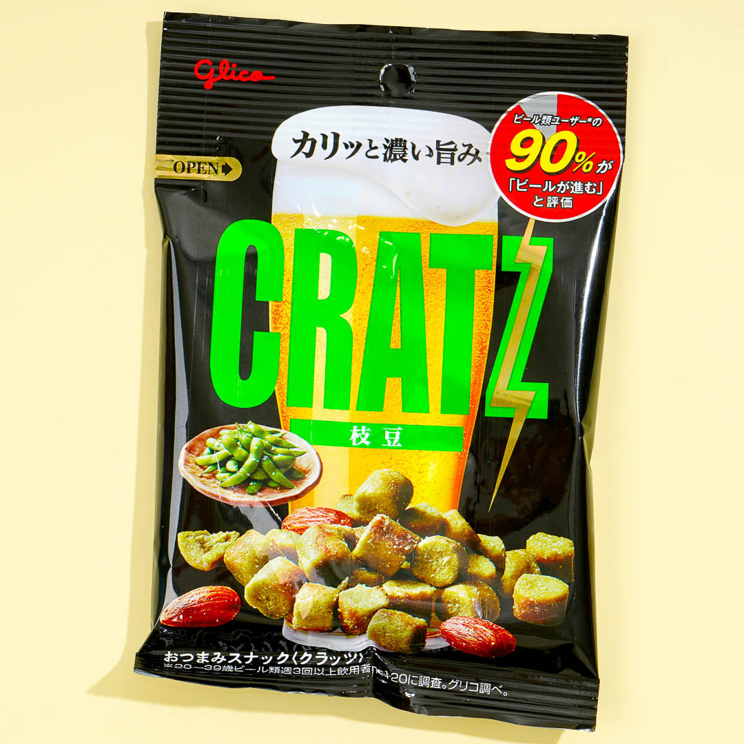 Glico Kratz Corn Snacks – Edamame