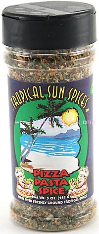 Tropical Sun Pizza Pasta Spice Spice, 5oz.