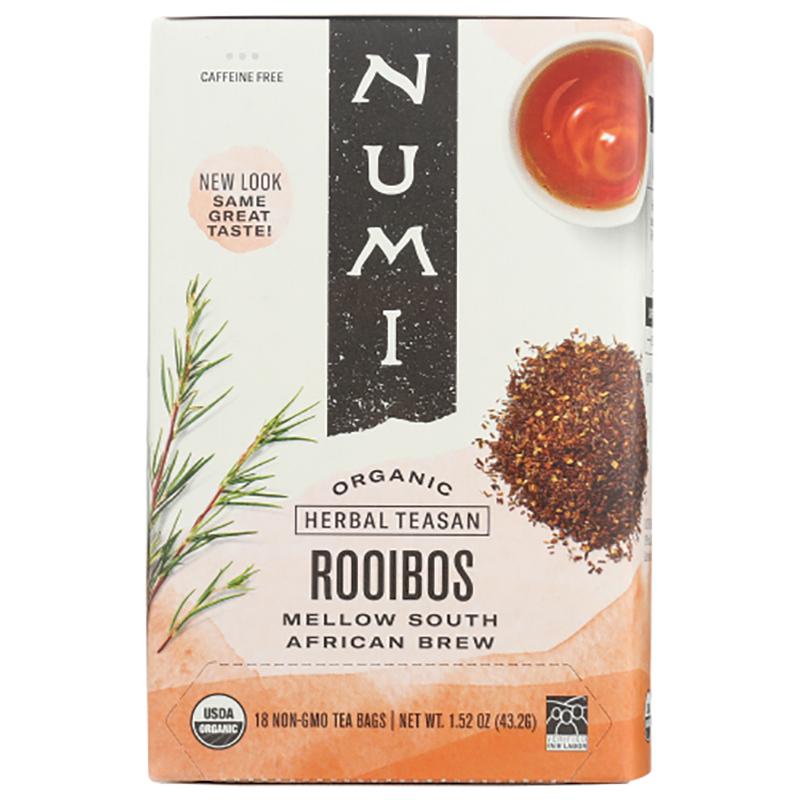 Numi Tea – Rooibos Herbal Tea, 18 Bags