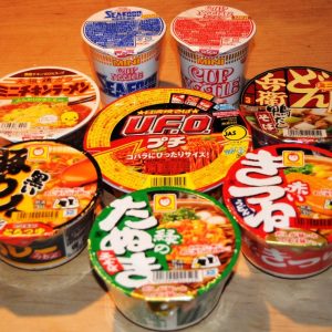 Japanese Instant Ramen, Soba, Udon, Yakisoba, 8 Cups Set, Mini
