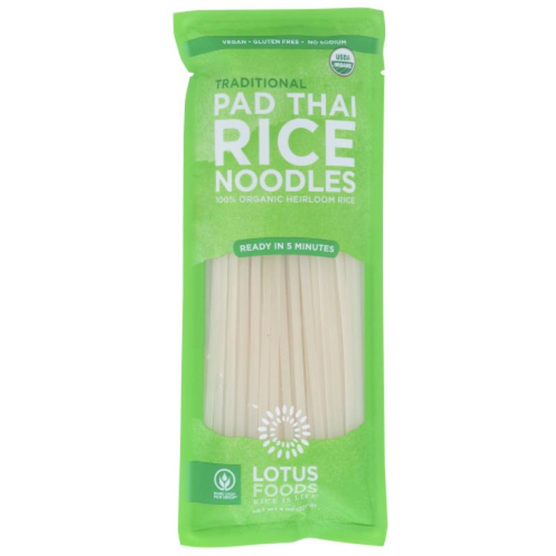 Lotus Foods – Pad Thai Rice Noodles, 8oz