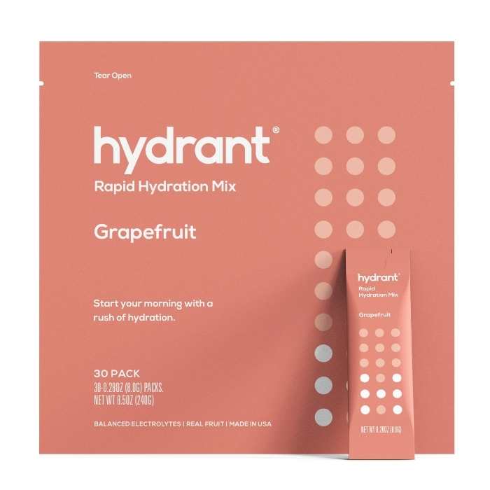 Hydrant – Hydrate Grapefruit Hydration Mix, 30 Sachets