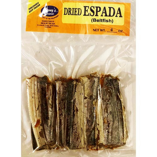 Leony’s – Dried Espada Beltfish – 4 OZ