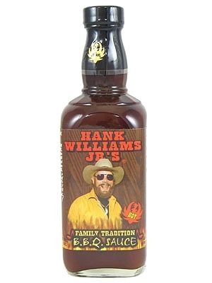 Hank Williams Jr.’s Family Tradition Hot BBQ Sauce, 15.5oz.