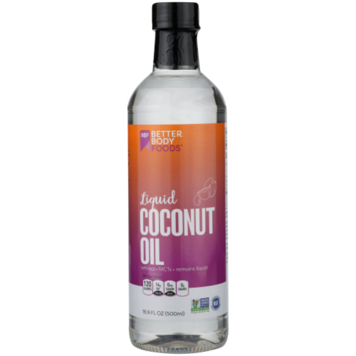 Betterbody – Oil Coconut Liquid, 16.9 Oz – Pack of 6