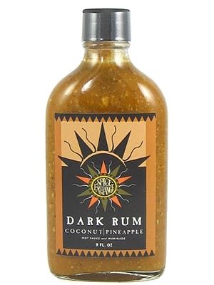 Spice Exchange Dark Rum Coconut/Pineapple Sauce, 9oz.