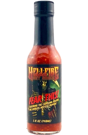 Hellfire Fear This! Reaper Hot Sauce, 5oz.