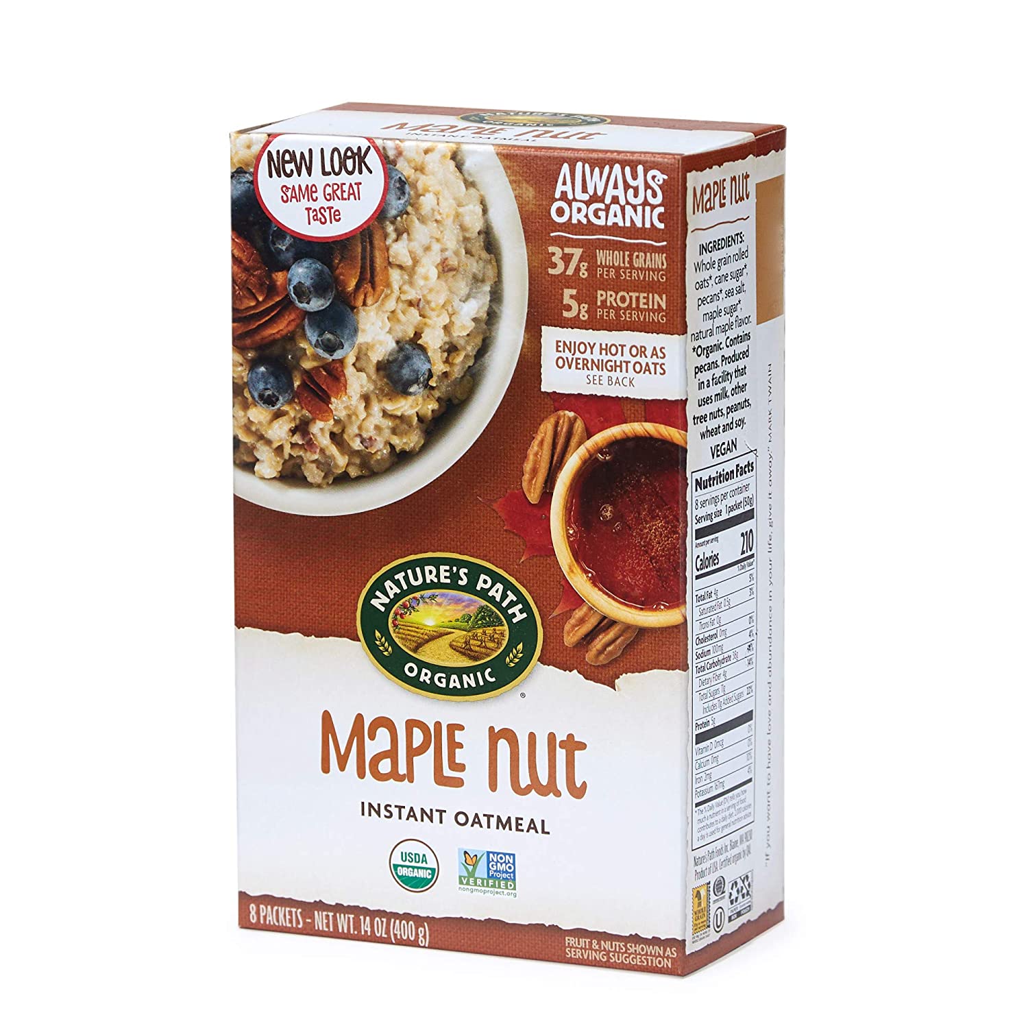 Nature’s Path | Maple Nut Hot Oatmeal 8ct