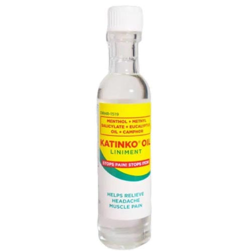 Katinko – Oil – Liniment – Stops Pain, Stops Itch – Helps Relieve Headache Muscle Pain – 35 ML