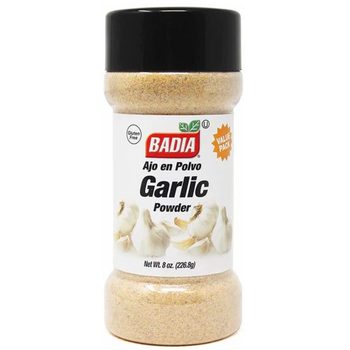 Badia – Seasoning Garlic Powder, 8 Oz – Pack of 12