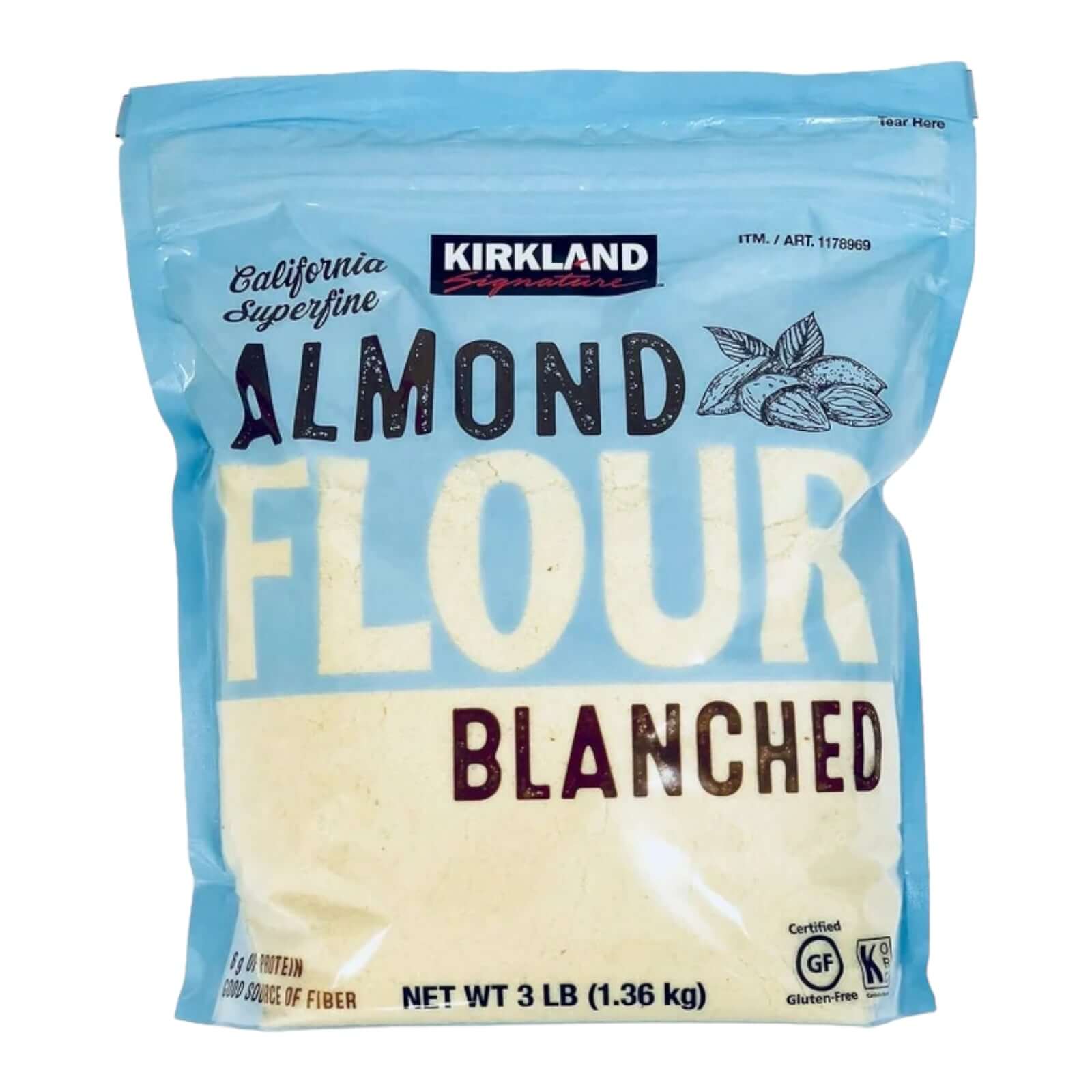 KIRKLAND Almond Flour 3LB – Premium Baking Staple