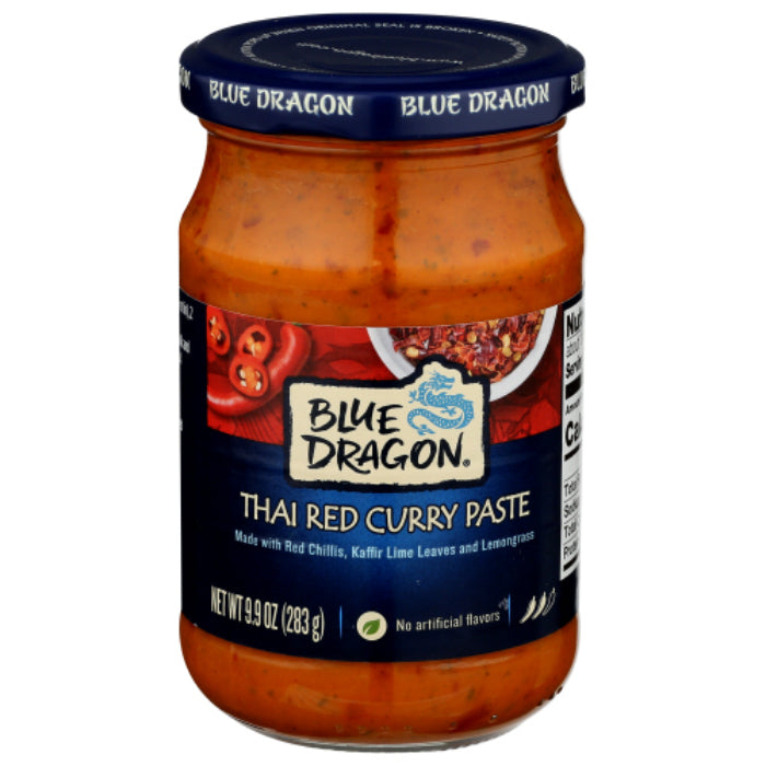 Blue Dragon – Curry Red Paste, 9.9 oz (Pack of 6)