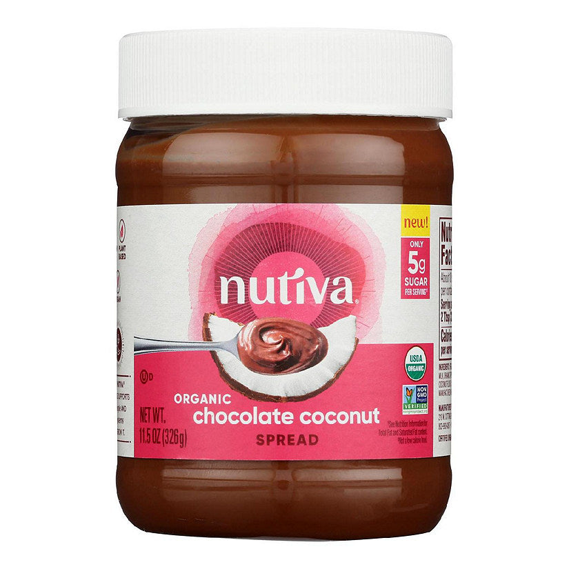 NUTIVA SPREAD COCONUT CHOCOLATE 11.5 OZ – Pack of 6