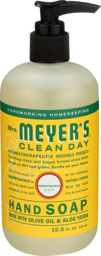 Mrs. Meyers Clean Day Soap Hand Liquid Honeysuckle 12.5 Oz – Pack of 3