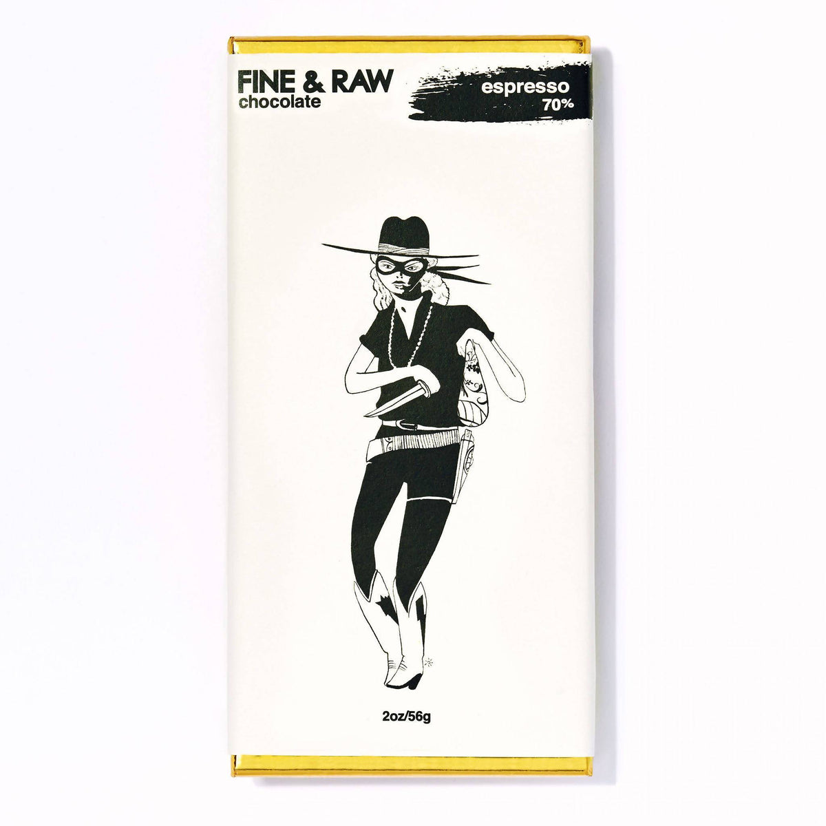 Fine and Raw Dark Chocolate & Espresso Beans Bar (70% Cocoa / Cacao), Organic – 10 Bars x 2oz case