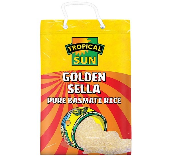 Tropical Sun Golden Sella – Premium Basmati Rice for Authentic Flavor