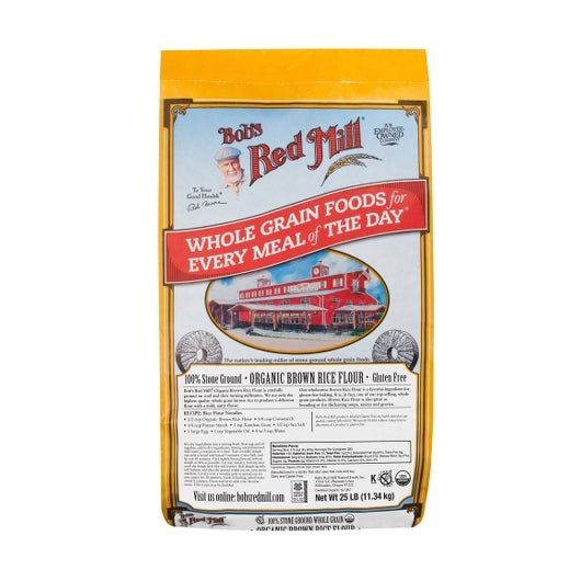 Brown Rice Flour, Organic, Gluten-Free, Bob’s Red Mill