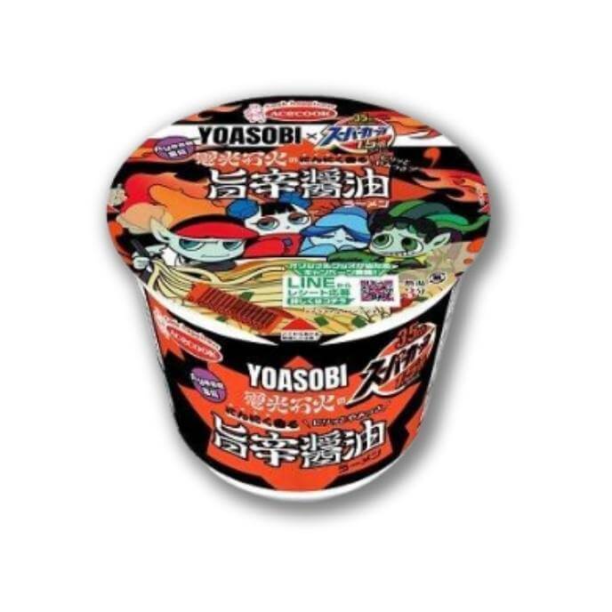 Acecook’s Super Cup 1.5 Times × YOASOBI Spicy Soy Sauce