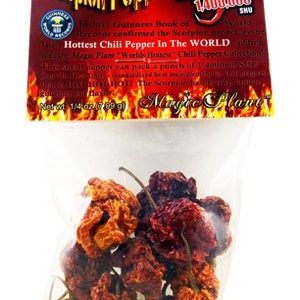 Dried Whole Scorpion Peppers Pods