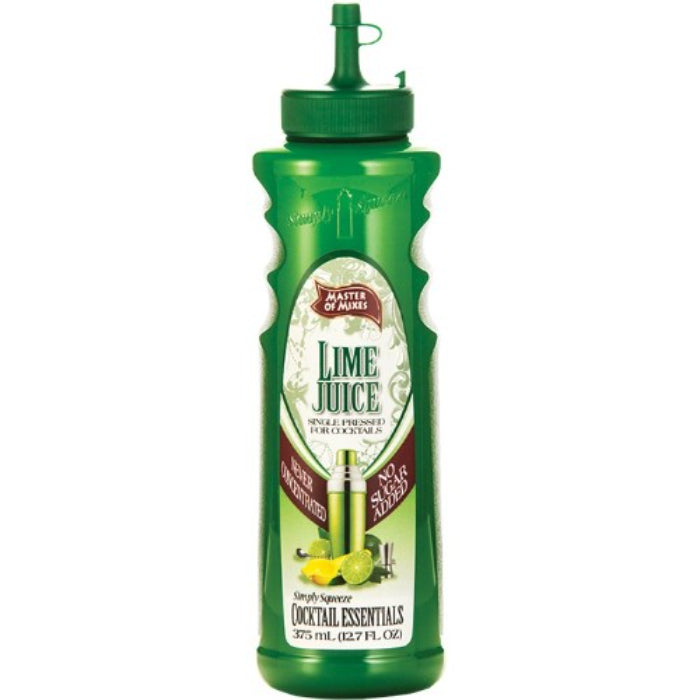 Master of Mixes – Cocktail Essentials Lime Juice, 375 ml | Pack of 6