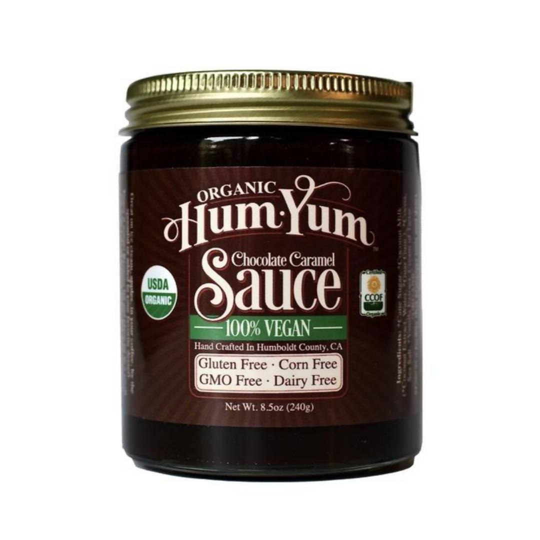 Hum Yum Organic Vegan Chocolate Sauce Jar – 6 jars x 8.5oz case